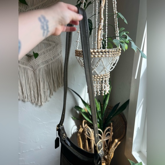 Vintage Coach Legacy Small Zip Crossbody Shoulder Bag 9997 Rare Sage Green Loden - Picture 12 of 15